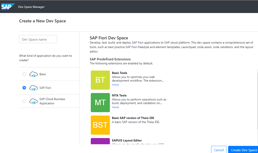 Conheça o SAP Business Application Studio