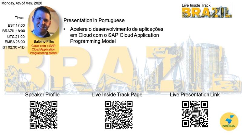 Live SAP CAP –  Cloud Application Programming Model – SITLive Brazil